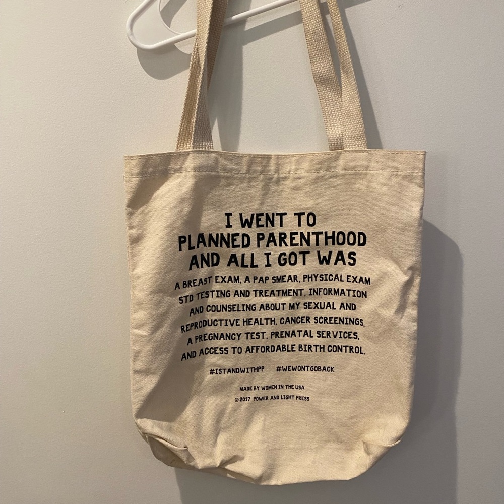 Planned Parenthood tote